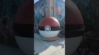 The largest Poke ball Ive seenis in Filmore California pokemon pokemongo pokestop filmore [upl. by Yrahca128]