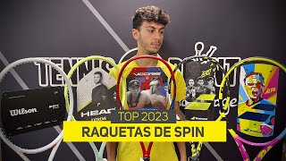 TOP Raquetas de Spin 2023  TennisPoint [upl. by Atikram796]