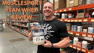 MuscleSport Lean Whey Review [upl. by Valerie]