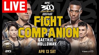 LIVE UFC 300 FIGHT COMPANION [upl. by Melody]