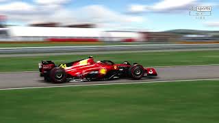 Lewis Hamilton testing the SF23 at Fiorano [upl. by Aizan]