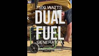 Powerful Dual Fuel Generator 7500 Watts [upl. by Isidore2]