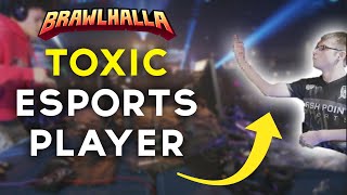 TOXIC ESPORTS PLAYER  Brawlhalla twitch highlights 2 boomie darkgoul noeL fiend [upl. by Aronek257]