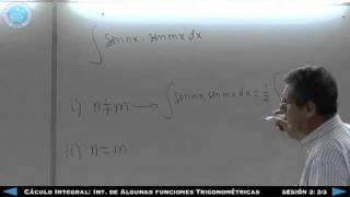 Cálculo Integral Integrales de Algunas Funciones Trigonométricas  Sesión 3 23 [upl. by Pardo327]