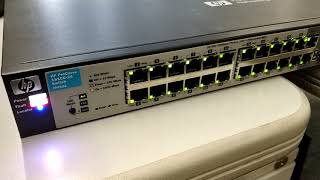 HP ProCurve Switch 1810G24 [upl. by Llenwahs]