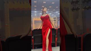 Wore a Red Gown to host Miss Arunachal 2024 [upl. by Brodeur]