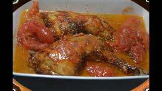 Cuisses poulet tomates extra crisp cookeo [upl. by Aicak]