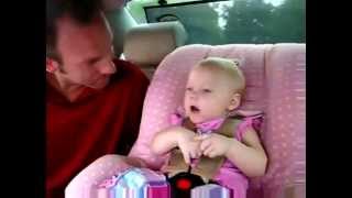 Baby has an Adorable Conversation with her Daddy [upl. by Conlee]