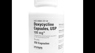 Doxycycline Monohydrate [upl. by Ahteres]