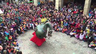 Carnaval Solsona 2015  Ball Draca [upl. by Rush]