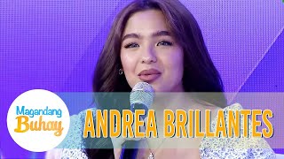 Andrea Brillantes shares her experience as a make up brand CEO  Magandang Buhay [upl. by Bat853]