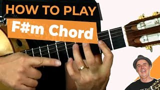 Fm Chord  Learn The F Sharp Minor Guitar Chord Easily [upl. by Bevers]