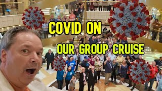 WE CAUGHT COVID ON OUR GROUP CRUISE  CRUISE NEWS [upl. by Reiss]