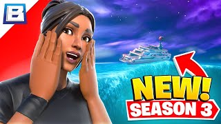 The NEW Fortnite Season 3 Event Underwater Map  Bugha [upl. by Naujyt439]