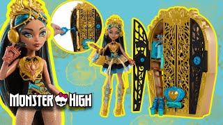 🐍UNBOXING🐍 Skulltimate Secrets Series 4 Cleo de Nile Monster High Doll SS4 [upl. by Kampmann]