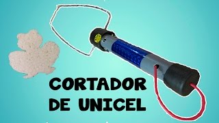 Como Hacer Un Cortador De Tecnopor Unicel Isopor Icopor etc Casero│Proyectos Caseros│Foam Cutter [upl. by Sharp]