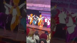 Khalsa college bhangra music bestpunjabimusic bhangradancepunjabimusicworld funnymusic bhangra [upl. by Henni589]