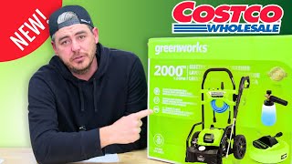 New At Costco GREENWORKS PRESSURE WASHER With Foam Cannon And Surface Cleaner [upl. by Frederiksen]