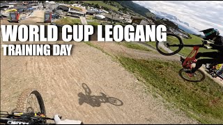 World cup Leogang  Trainings ça roule à bloc [upl. by Holtorf926]