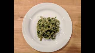 Pesto Sauce alla Genovese  Simple and cheap recipe for pesto [upl. by Ardelle]