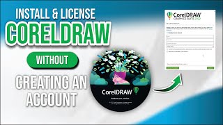 How To Install And Licence Coreldraw 2022 No Sign Up or Credit Card Required [upl. by Auburn]