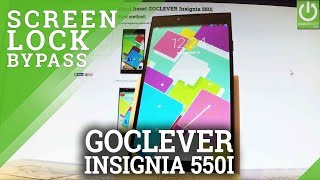 How to Hard Reset GOCLEVER Insignia 550i  Bypass Screen Lock [upl. by Adrell]