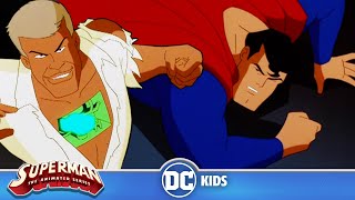 Lex Luthor construit un cyborg   Superman The Animated Series en Français 🇫🇷  DC Kids Français [upl. by Leamhsi]