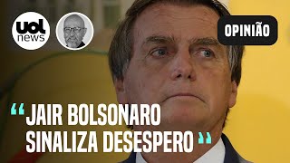 Bolsonaro intensificar campanha é desespero que mostra que ele confia em pesquisas diz Josias [upl. by Asyram]