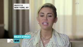 Miley Cyrus Breaks Silence Over VMA Performance [upl. by Lesley549]