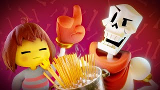 Papyrus and Frisk  Let Him Cook Undertale 3D Animation [upl. by Seda462]