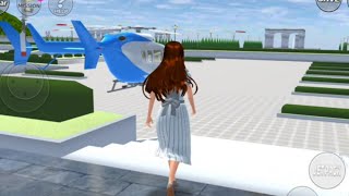 Rina Tamaki ride helicopter 024sakura Philippinessakura school game playhow to play Sakura [upl. by Ynney963]