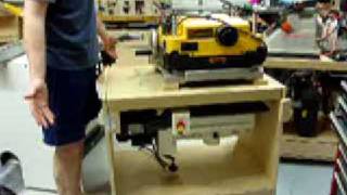 flip cart for planer and drum sander [upl. by Niriam]