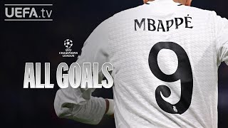 EVERY Kylian Mbappé Champions League Goal [upl. by Otrevlig]