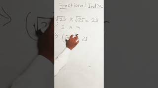 Fractional Indices Explained indices roots maths learnhowtosolvetheexponentialequation [upl. by Annahaj]