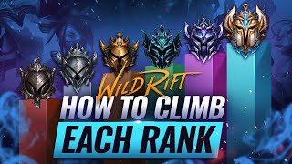 How to RANK UP  Climb out of ANY ELO in Wild Rift LoL Mobile [upl. by Barrow109]