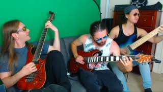 Rings of Saturn Margidda Triple Harmony Riff  Lucas Mann  Joel Omans  Yo Onityan [upl. by Fine]