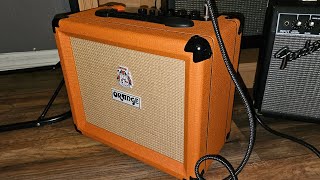 Orange Crush 20 Testing Part 1 Blues Harmonica Amp with Bulletini Mic Humman Element [upl. by Muraida491]