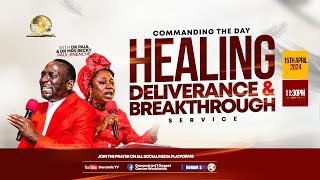 MID NIGHT PRAYER COMMANDING THE DAYHEALING AND DELIVERANCE BREAKTHROUGH 15042024 [upl. by Bate]