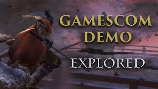 Our First Look at Sekiro Shadows Die Twice ► Gamescom 2018 [upl. by Ellehsem]