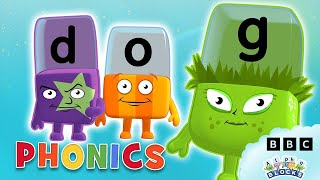 Phonics  Simple Spelling  Learn to Read  Alphablocks [upl. by Gardol]