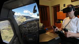 Microsoft Flight Simulator  VR  Saitek Yoke upgraded  Logitech Rudder Pedals [upl. by Ragse]