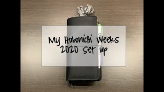 Hobonichi Weeks 2020 Setup [upl. by Torray]