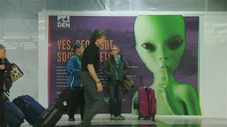 Denver Airport Embraces Conspiracy Theories Amid Renovation  CBS Mornings  27 Oct 2018 [upl. by Rozelle]