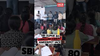 SBI SUPER 80 Announcement  Ameerpet IACE [upl. by Fidele]