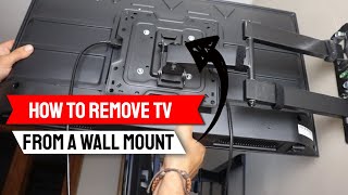 How to remove TV from wall mount [upl. by Htinnek]