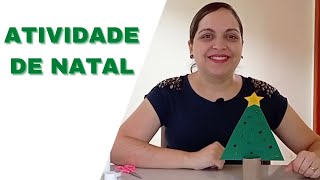 🎄 Árvore de Natal para Educação Infantil Atividade Divertida e Educacional 🎅 [upl. by Airotkciv]