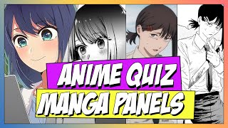 Anime Quiz Manga Panels Only  40 Manga to Guess  Bonus [upl. by Astrix920]