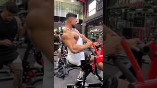 How To Do A SINGLE ARM MACHINE SEATED ROW  Single Arm Seated Back Press  Seated Back Row Machine [upl. by Smitt]