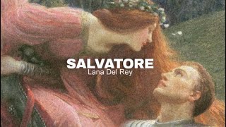 Lana Del ReySalvatore Lyrics [upl. by Anerehs]