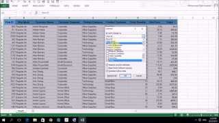 MS Excel Tutorial  add multiple subtotals in a single worksheet using subtotal  MS Office 2013 [upl. by Etyak382]